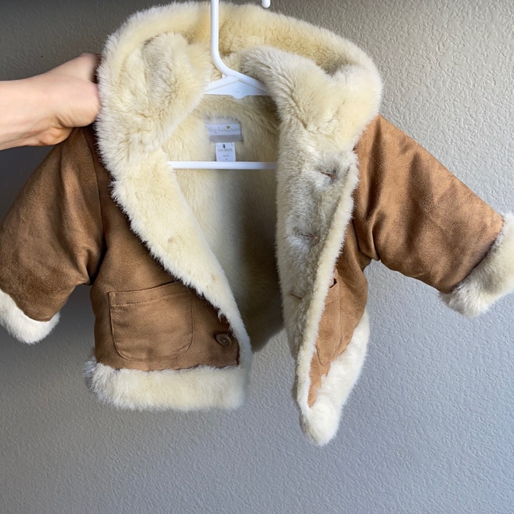 Baby fur coat